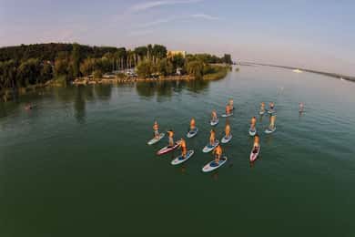 Lake Balaton: Paddle Board Tour of Tihany National Park