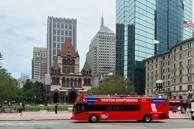 Boston Sightseeing: Single Ride Pass With Double-Decker Bus