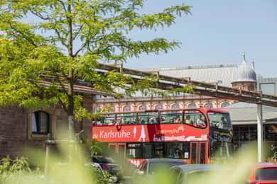 Karlsruhe: 24-Stunden Hop-On/Hop-Off-Bus Sightseeing Bus Ticket