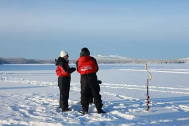 Ruka: Ausflug zum Eisfischen