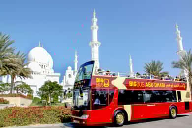 Abu Dhabi : Bus à arrêts à arrêts multiples : visite touristique d'Abu Dhabi