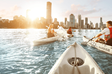 Brisbane: Guided River Kayak Tour