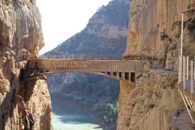 Caminito del Rey: Rondleiding met officiële gids en drankje