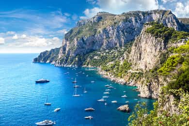 From Capri: Capri and Positano Full-Day Private Boat Trip
