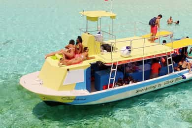 Cozumel: VIP Glass Bottom Boat & Snorkeling 3 Reefs Tour