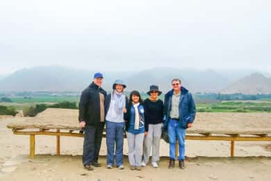 Lima : Excursion privée d'une journée à Caral avec repas
