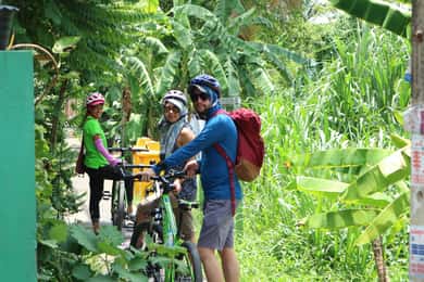 Bangkok: Fiets- en rondvaart met lunch
