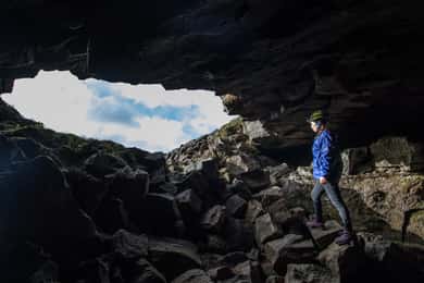 Cueva Leidarendi: Espeleología en Túnel de Lava desde Reikiavik