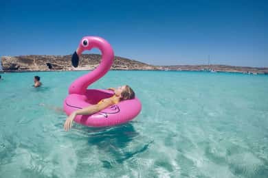 Malta: Private Boat Charter to Blue-Lagoon, Gozo & Comino