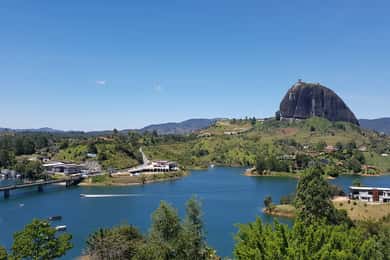 From Medellín: El Peñón Rock and Guatapé Town Private Tour