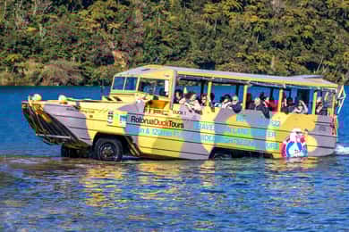 Rotorua City and Lakes Duck Tour