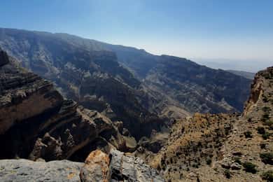 Nocleg na kempingu w Jebel Shams (2 dni, 1 noc)