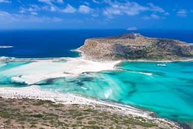 Heraklion: Viagem de 1 dia à ilha de Gramvousa e à praia de Balos