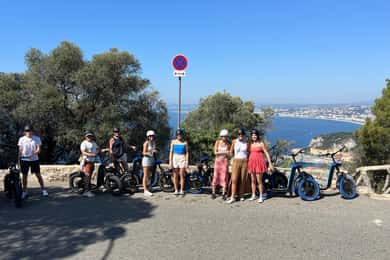 French Riviera : Guided Visit on a E-Scooter