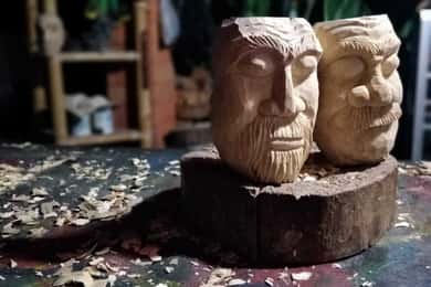 Ubud: 3-godzinny kurs mistrzowski rzeźbienia w drewnie
