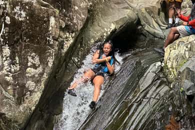 Fajardo: El Yunque-vandrutschebane, vandfald og rebgyngetur