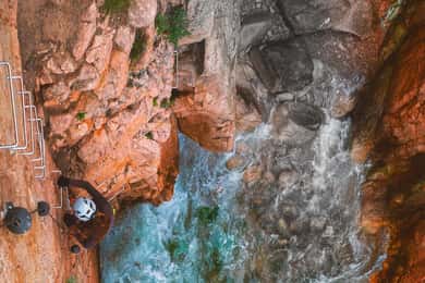 Sant Feliu de Guíxols: Guidning Via Ferrata Cala del Molí