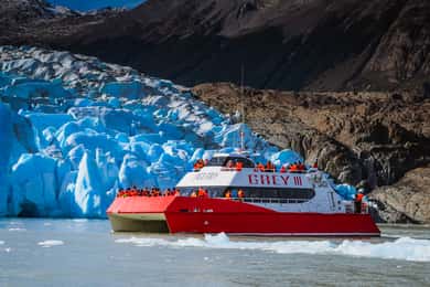 Torres del Paine: tour en barco panorámico de 3 horas al glaciar Grey