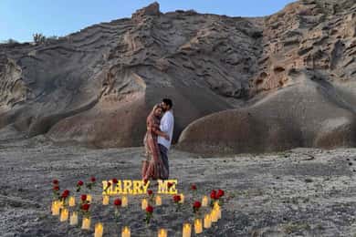 Santorini: Vlychada Beach Romantic Proposal Package
