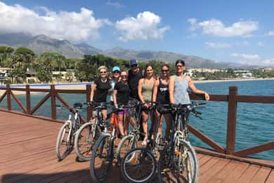 Von Marbella aus: Geführte Fahrradtour nach Puerto Banús