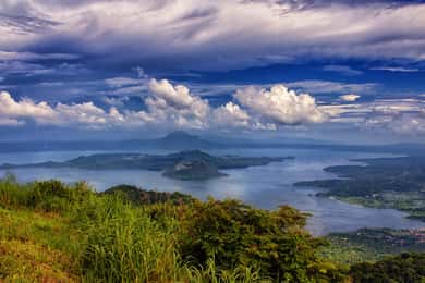 Excursão de 1 dia à cidade de Manila, ao vulcão Taal e ao lago Tagaytay