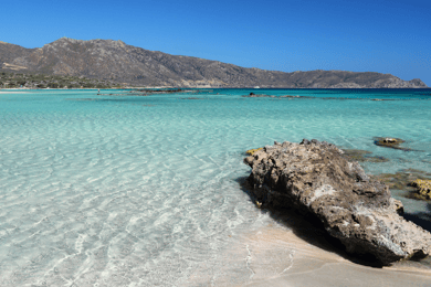 De Heraklion: Tour guiado à Praia de Elafonisi com recolha