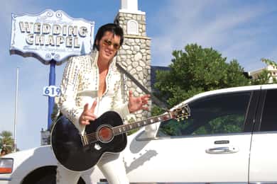 Vegas: Elvis-Themed Graceland Chapel Wedding or Vow Renewal
