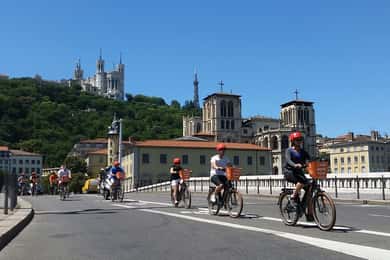 Lyon : visite de 2 heures en vélo électrique avec un guide local