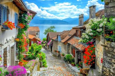 Day trip with a private driver from Geneva to Yvoire