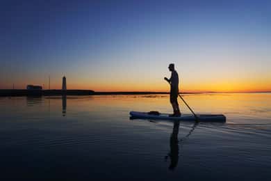 Private Sunset Paddle Tour in Reykjavik
