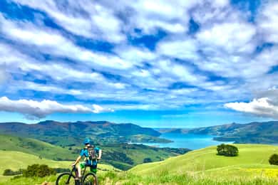 Akaroa Explorer: Opastettu sähköinen maastopyöräretki