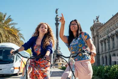 Barcelonas skönhet på cykel: Privat tur