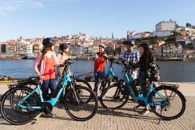 Porto : Visite panoramique de la rivière en E-Bike
