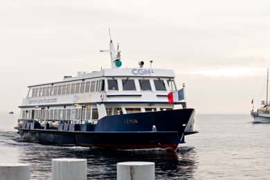 Lausanne: Self-Guided Boat Excursion to Evian