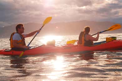 Kaikoura: Sunset Evening Kayaking Tour