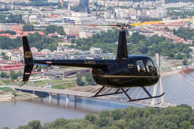 Varsóvia: Visita Privada de Helicóptero
