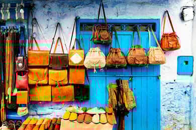Fez: Traslado a Tánger vía Chefchaouen