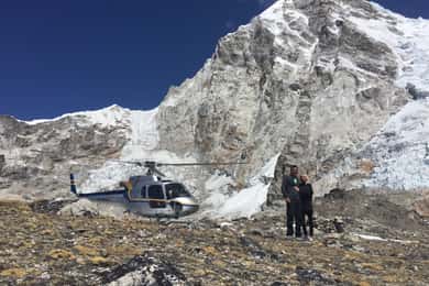 From Kathmandu: Everest Base Camp Landing Helicopter Tour