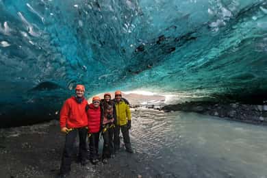 Fra Jökulsárlón: Super Jeep-tur i den krystalblå isgrotte