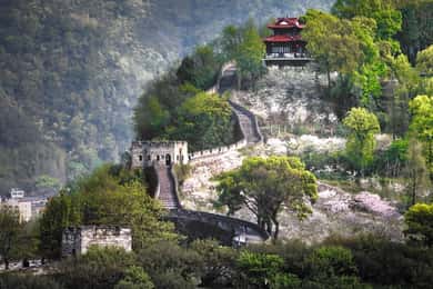 Shanghai : Excursion d'une journée dans le sud de la Grande Muraille en train Bullet