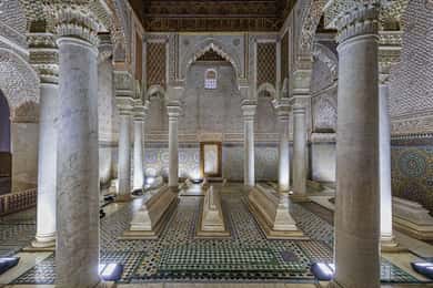 Palais de la Bahia, tombeaux saadiens et mosquée de la Koutoubia