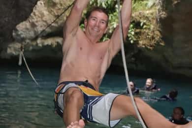 Cancún: Swim and Zipline in Two Cenotes with Lunch