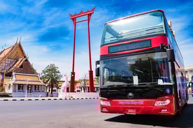 Bangkok : Bus Hop-On Hop-Off avec une validité de 24, 48 ou 72 heures
