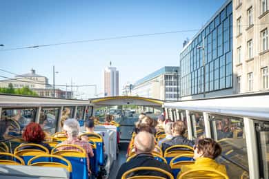 Leipzig: 13-stop Hop-on/Hop-off busbillet