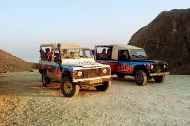 Eilat Mountains: Sunset Jeep Adventure to Mount Joash