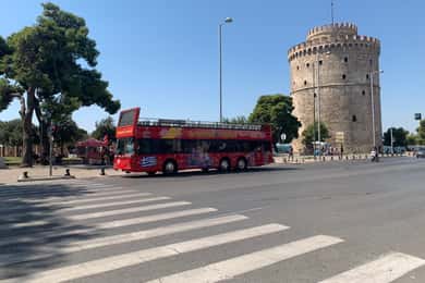 Salónica: Visita guiada en autobús Hop-On Hop-Off