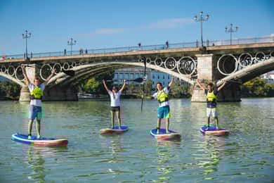 Sevilla: Excursión diurna de 1,5 horas en Standup Paddleboarding