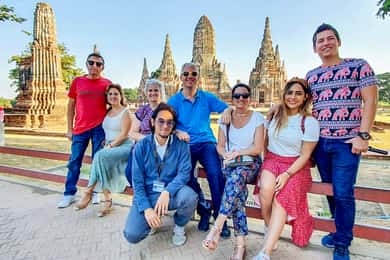 From Bangkok: Tour Ayutthaya + Lunch + Spanish guide