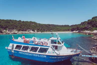 Cala'n Bosc: 3.5-Hour South Coast Sightseeing Boat Trip