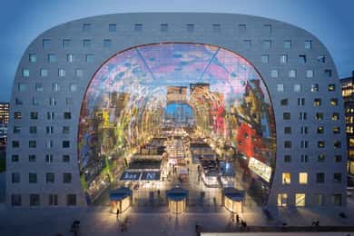 ロッテルダム：マルクトハル ツアー、ミート＆テイスティング、ヘット ヴィッテ ハウス